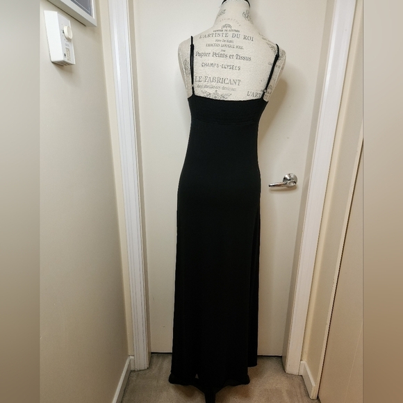 Talula Aritzia black jersey maxi dress - Picture 4 of 9